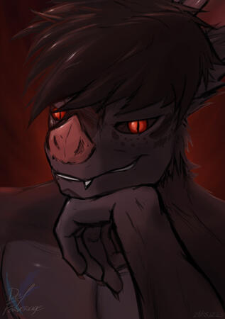 portrait von the bat